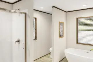 Grand living 64 bathroom home features