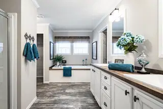 The roddy bathroom home features