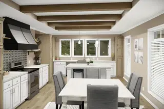 The bandon interior home features