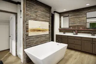 The anderson ii bathroom home features