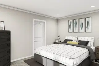 The alexander bedroom home features
