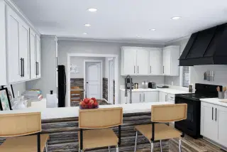 The Hollywood Clayton mobile home interior