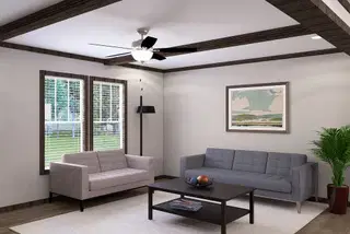 The jackson interior home features