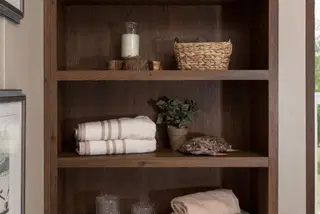 The bayside interior home features