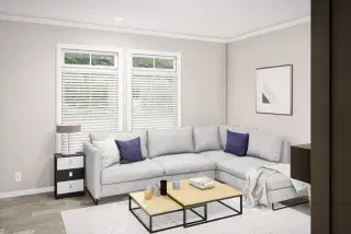 The valhalla interior home features