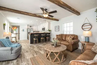 The mercer interior home features