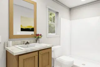 Move on up bathroom home features