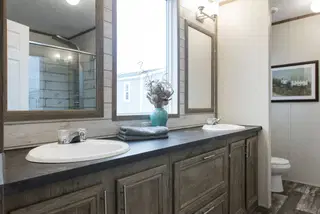 The southern farmhouse 1312 bathroom home features