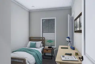 The hollywood bedroom home features