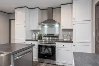 The general kitchen home features