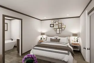 The truman bedroom home features