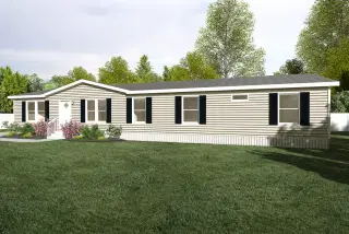 The bayside hero, elevation, and exterior home features