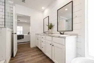 The anna fae bathroom home features