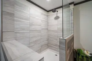 Boujee lux bathroom home features