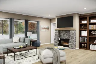 The bryant interior home features