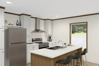 Balance kitchen home features