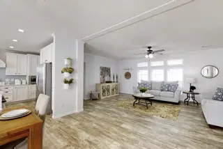 The ingram interior home features