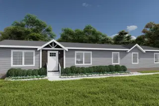 Grand living 76 hero, elevation, and exterior home features