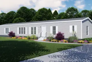 The seaside 1200 hero, elevation, and exterior home features