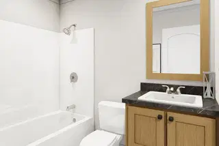 Move on up bathroom home features