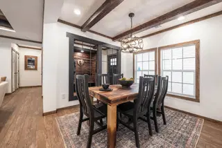 The mill house interior home features