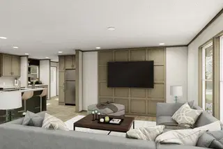 Snowcap interior home features