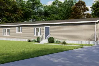 The anniversary ann16763a hero, elevation, and exterior home features