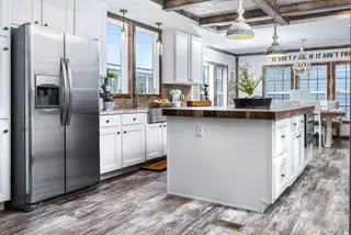 The Liza Jane Clayton mobile home interior