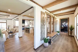 The arabella interior home features