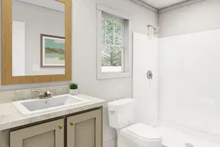 Born to run bathroom home features