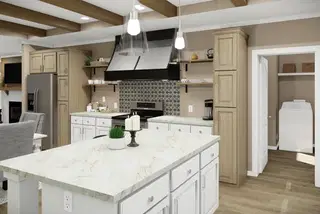 The bandon interior home features