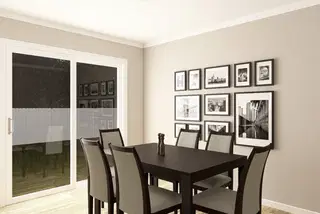 The big easy interior home features