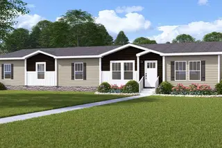 Boujee lux hero, elevation, and exterior home features