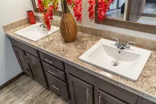 The turner bathroom home features