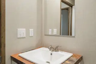 Anniversary entertainer bathroom home features