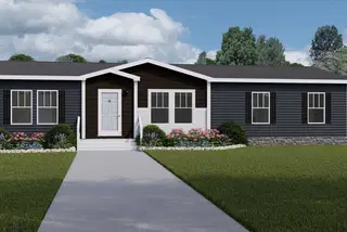 Boujee 56 elevation, exterior, and hero home features