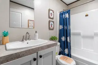 Colossal bathroom home features