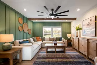 The rocking chair interior home features