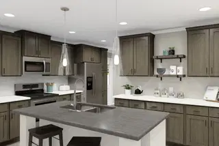 The alexander kitchen home features