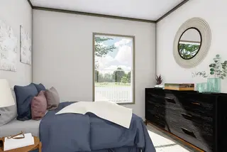 Drake bedroom home features
