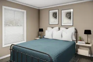 The maverick bedroom home features