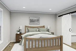 The franklin bedroom home features