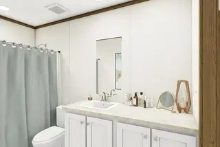 Empower bathroom home features