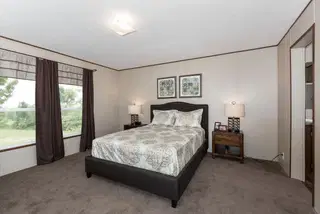 The bayside bedroom home features