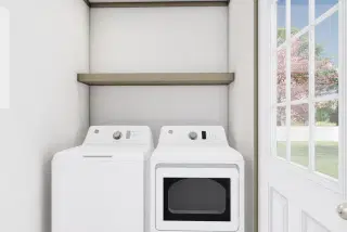 Clark interior home features