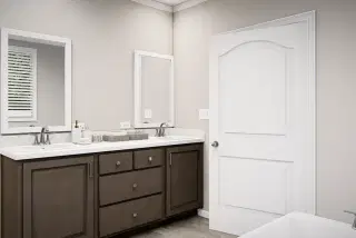The valhalla bathroom home features