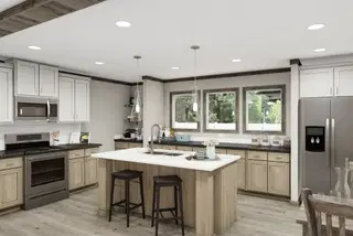 The madison kitchen home features