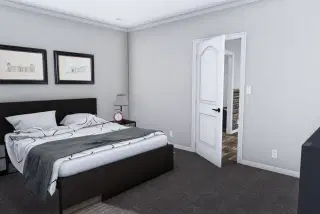 The hollywood bedroom home features