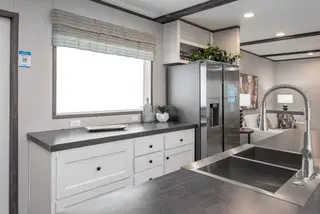 The general kitchen home features