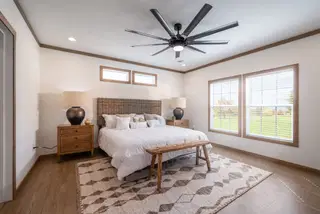 The reed bedroom home features